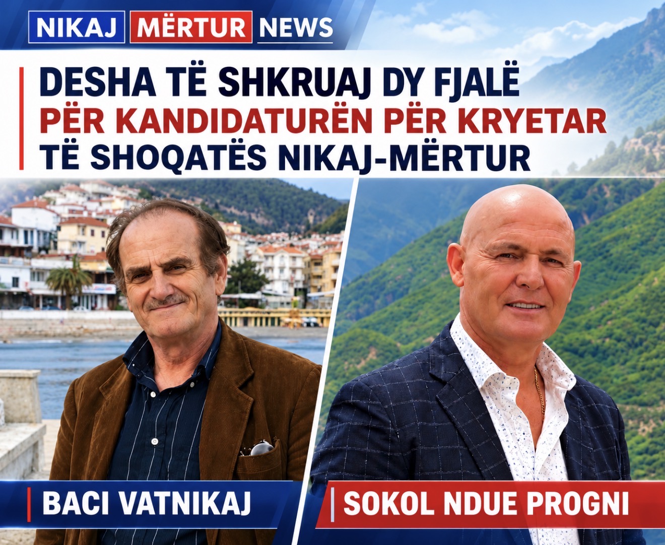DESHA TË SHKRUAJ DY FJALË PËR KANDIDATURËN PËR KRYETAR TË SHOQATËS NIKAJ-MËRTUR